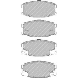 Kit pastiglie freno anteriore