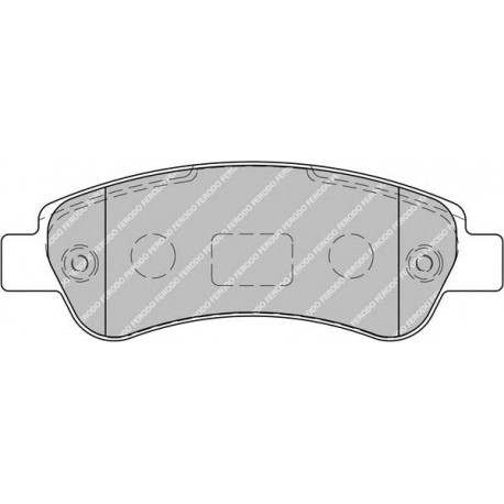 Kit pastiglie freno posteriore