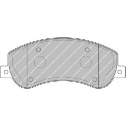 Kit pastiglie freno anteriore