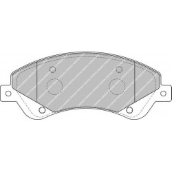 Kit pastiglie freno anteriore