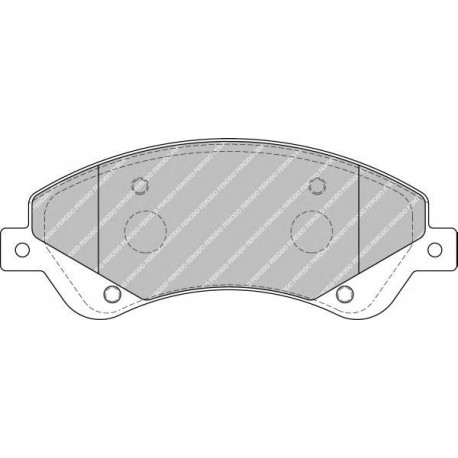 Kit pastiglie freno anteriore