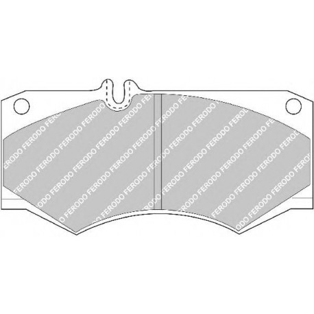 Kit pastiglie freno anteriore