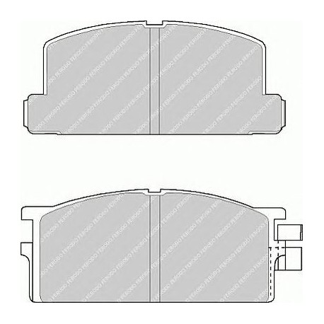 Kit pastiglie freno anteriore