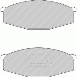 Kit pastiglie freno anteriore