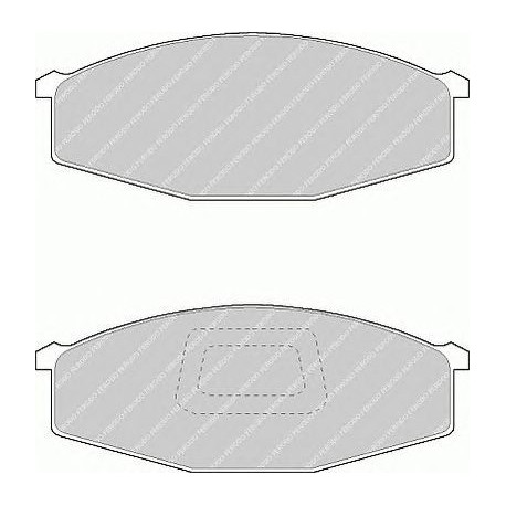 Kit pastiglie freno anteriore
