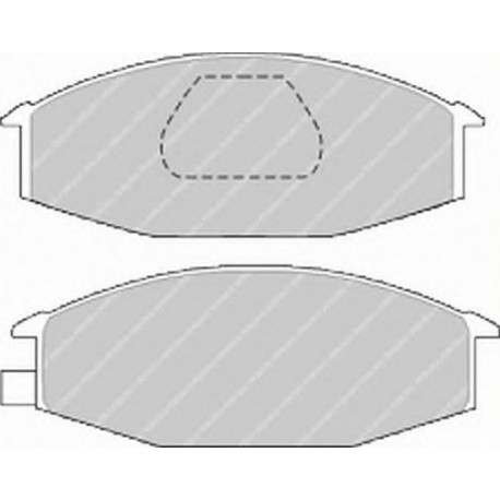 Kit pastiglie freno anteriore