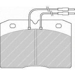 Kit pastiglie freno anteriore