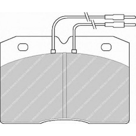 Kit pastiglie freno anteriore