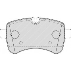 Kit pastiglie freno posteriore