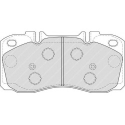 Kit pastiglie freno anteriore