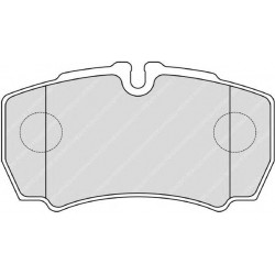 Kit pastiglie freno posteriore