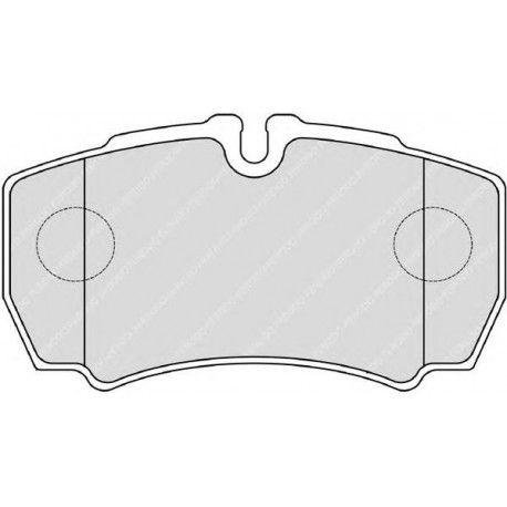 Kit pastiglie freno posteriore