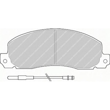 Kit pastiglie freno anteriore