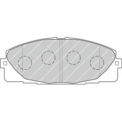 Kit pastiglie freno anteriore