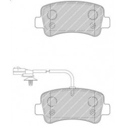 Kit pastiglie freno posteriore