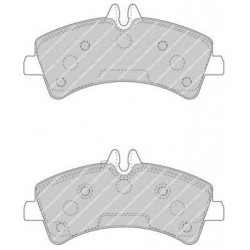 Kit pastiglie freno posteriore