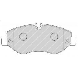 Kit pastiglie freno anteriore