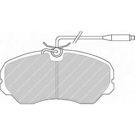 Kit pastiglie freno anteriore