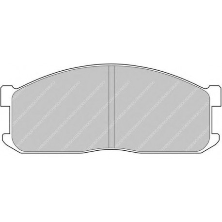 Kit pastiglie freno anteriore