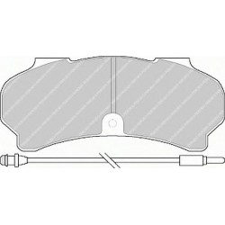 Kit pastiglie freno anteriore