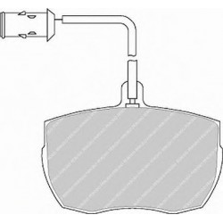 Kit pastiglie freno anteriore