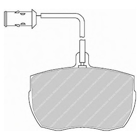 Kit pastiglie freno anteriore