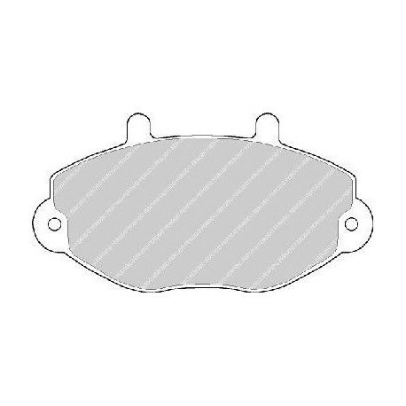 Kit pastiglie freno anteriore