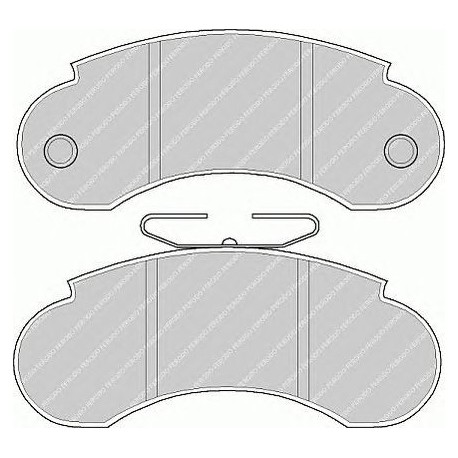 Kit pastiglie freno anteriore
