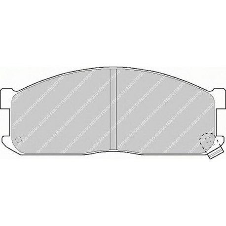 Kit pastiglie freno anteriore