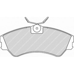 Kit pastiglie freno anteriore