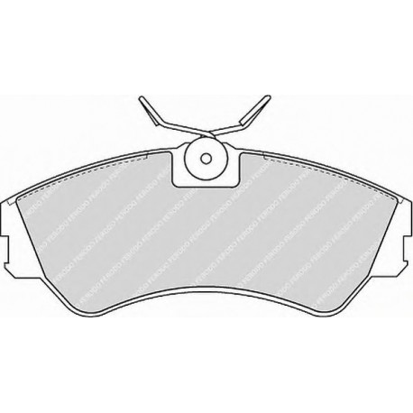 Kit pastiglie freno anteriore
