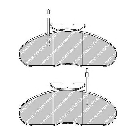 Kit pastiglie freno anteriore