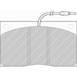 Kit pastiglie freno anteriore