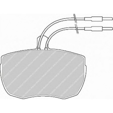 Kit pastiglie freno anteriore