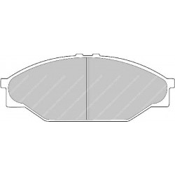 Kit pastiglie freno anteriore