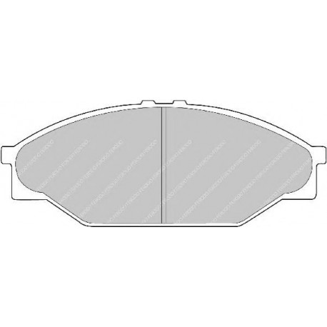 Kit pastiglie freno anteriore