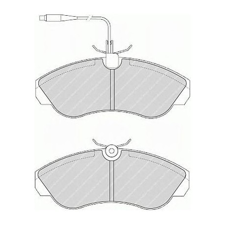Kit pastiglie freno anteriore