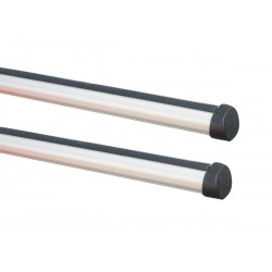 Cam Totus 2858 Coppia barre portatutto portapacchi in alluminio 124 cm