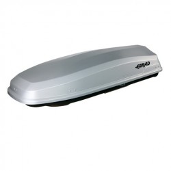 Farad Torpedo F7 Box baule portapacchi 490 lt grigio metallzzato 195x80x40