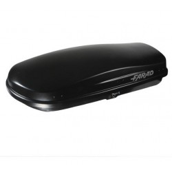 Farad Zeus Box baule portapacchi 400 lt nero satinato 160x85x40