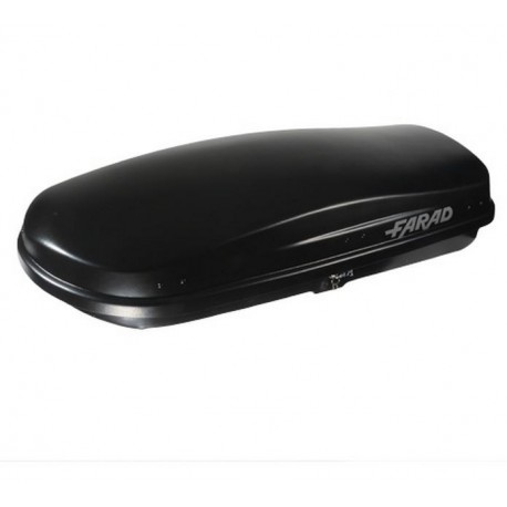 Farad Zeus Box baule portapacchi 400 lt nero satinato 160x85x40