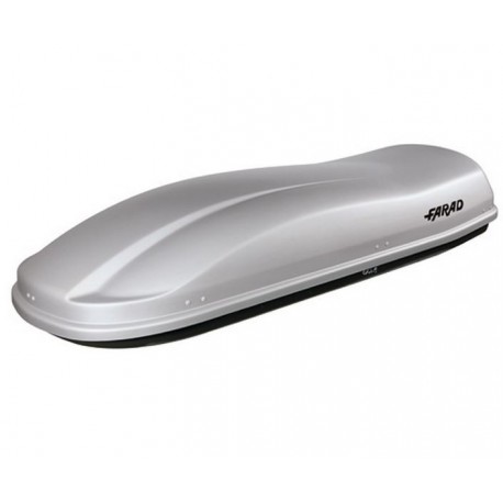 Farad Marlin F3 Box baule portapacchi 530 lt grigio satinato 225x80x42