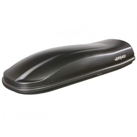 Farad Marlin F3 Box baule portapacchi 530 lt nero satinato 225x80x42