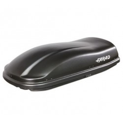 Farad Marlin F3 Box baule portapacchi 400 lt nero satinato 160x80x40