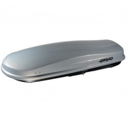 Farad Zeus Box baule portapacchi 630 lt grigio metallizzato 210x90x42