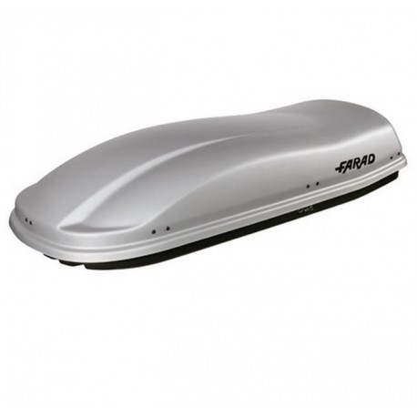 Farad Marlin F3 Box baule portapacchi 480 lt grigio satinato 190x80x40