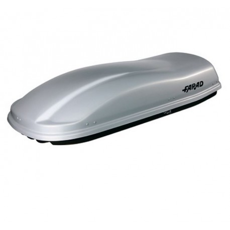 Farad Marlin F3 Box baule portapacchi 480 lt grigio metallizzato 190x80x40
