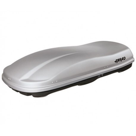 Farad Marlin F3 Box baule portapacchi 680 lt grigio satinato 210x100x42