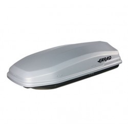 Farad Torpedo F7 Box baule portapacchi 400 lt grigio metallizzato 160x80x40