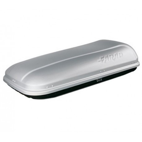 Farad Barracuda F1 Box baule portapacchi 450 lt grigio satinato 180x78x40